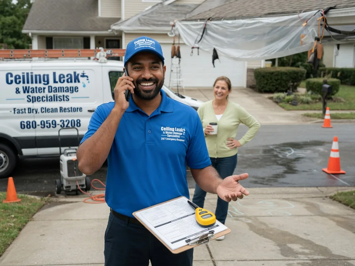 Ceiling Leak Cleanup South Dos Palos, CA FAQs